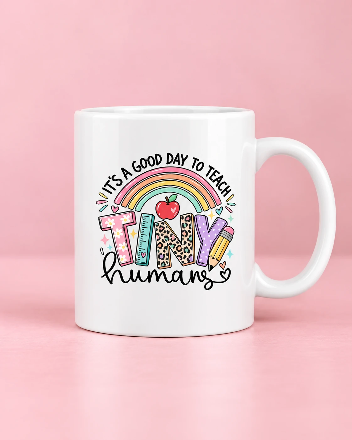 Mug Tiny Humans para Maestras - Image 3