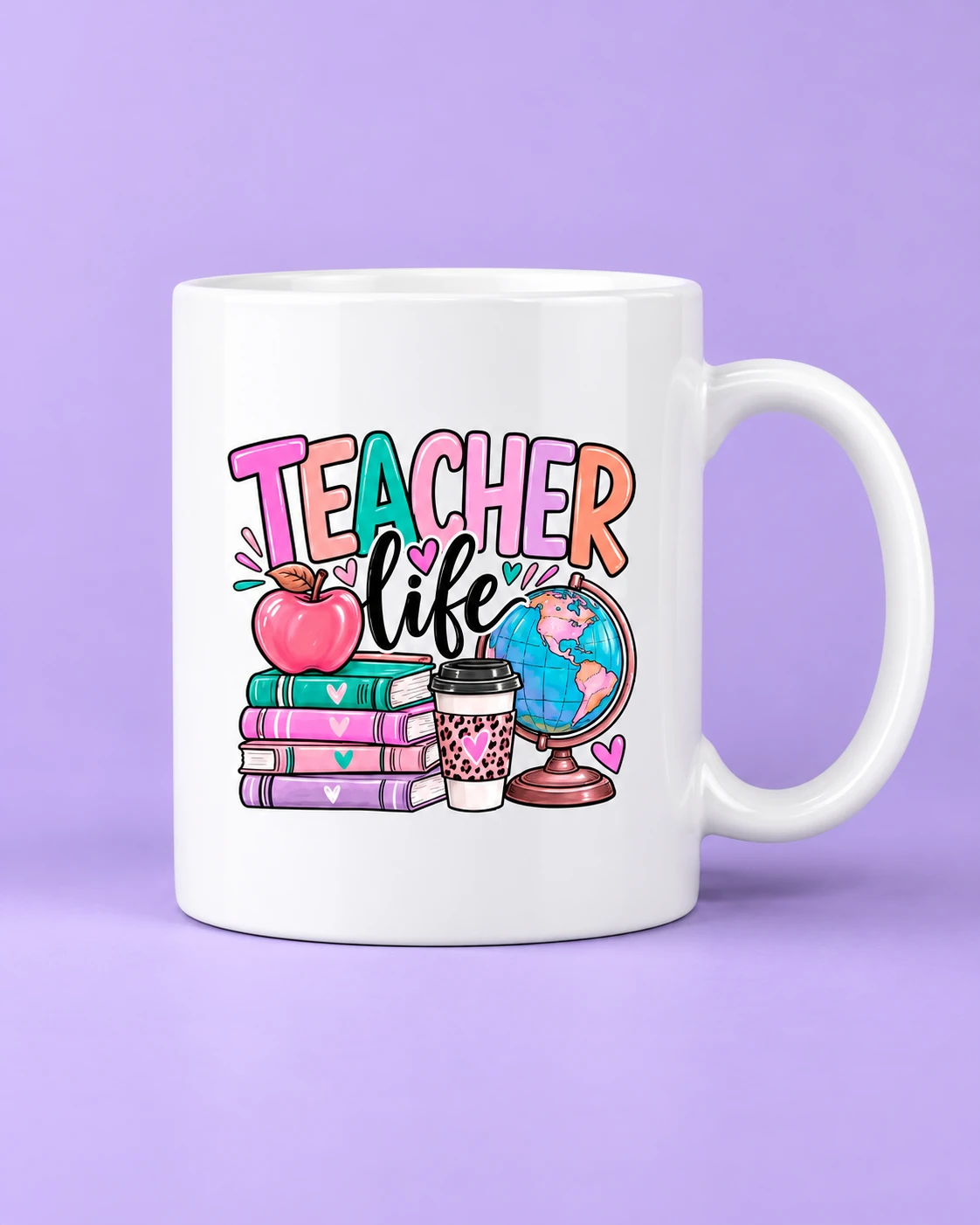 Mug Teacher Life para Maestras - Image 2