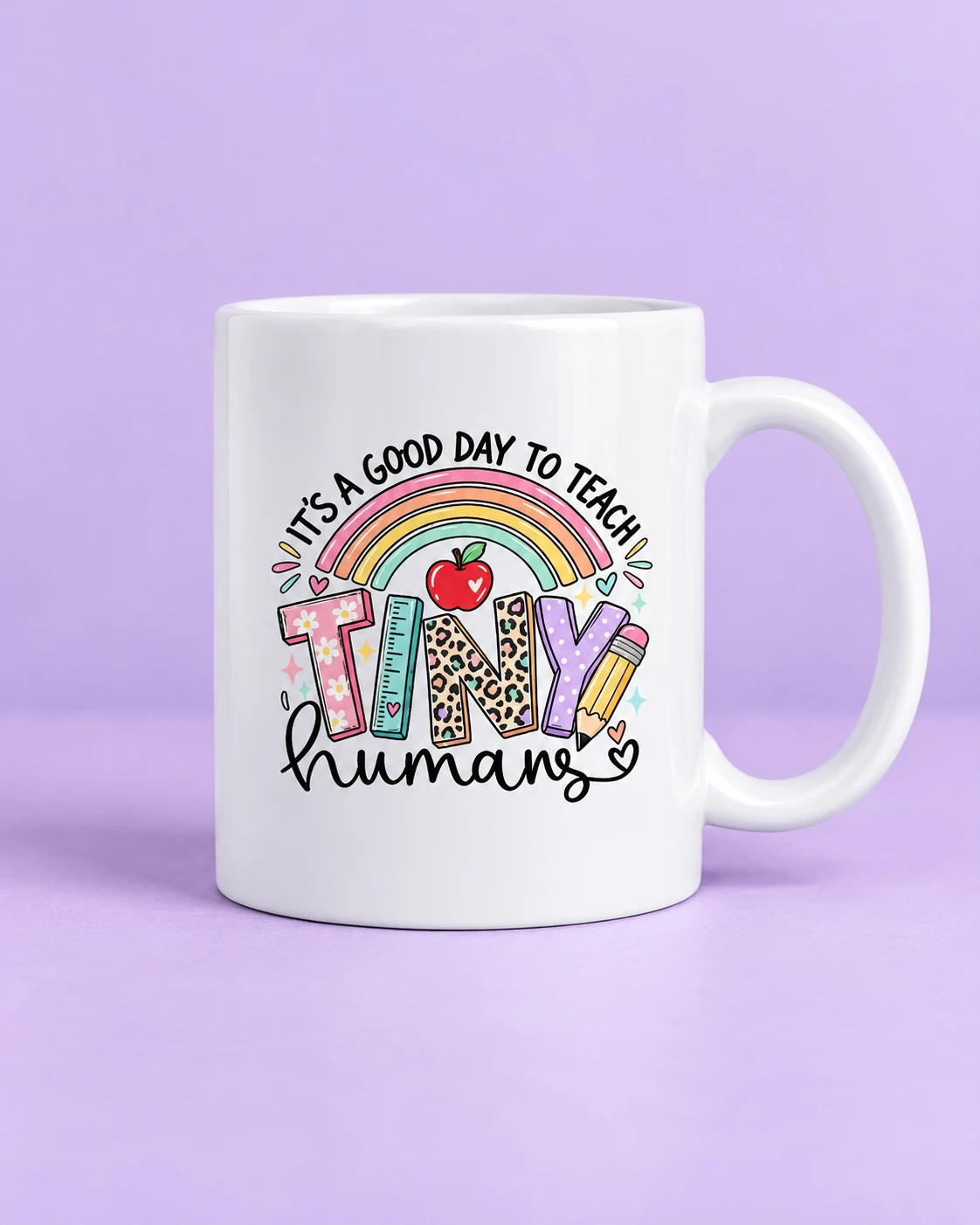 Mug Tiny Humans para Maestras